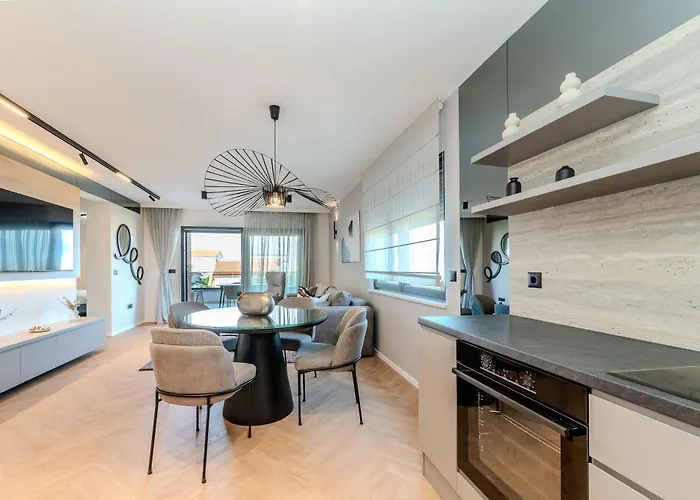 Apartament La Deluxe- Silver & Black Vir